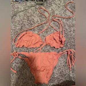 Dusty pink bikini